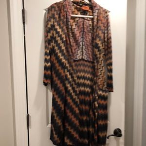 MISSONI  sweater coat shown in Rachel Zoe’s wardrobe